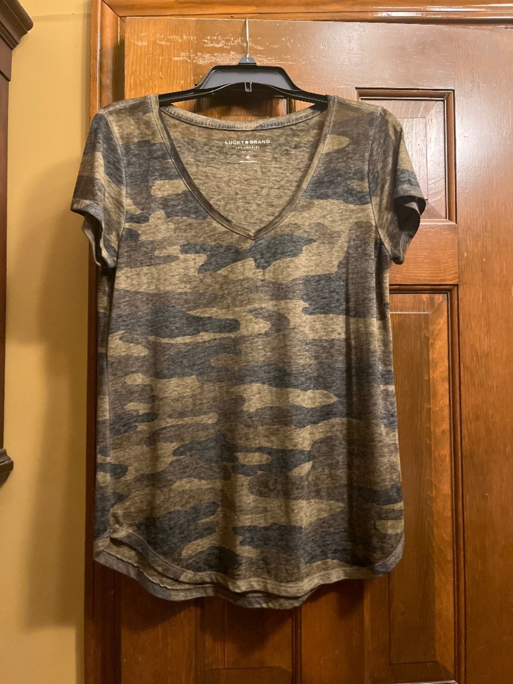 Like New Lucky Brand, Short Sleeve Camo T-Shirt.  Sz. M.